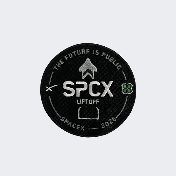 SPCX LIFTOFF MISSION PATCH – SpaceX Store
