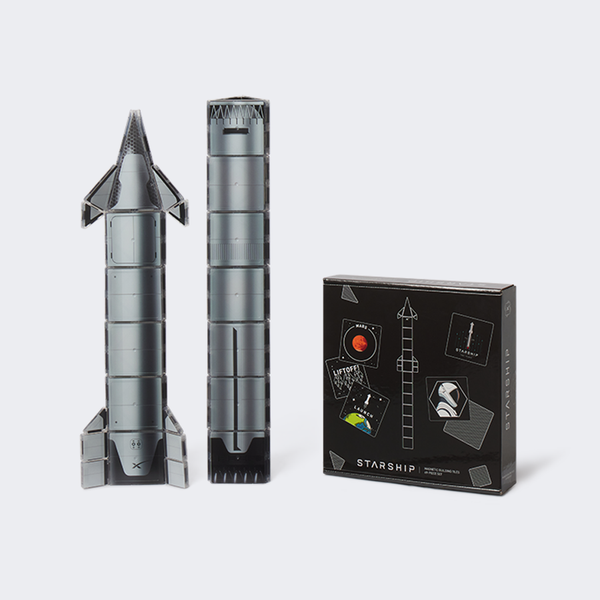 STARSHIP MAGNETIC BUILDING TILES – SpaceX Store