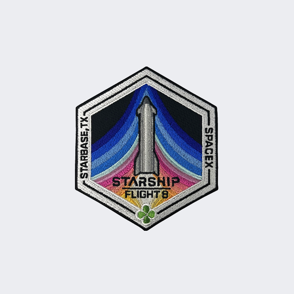 Starship Flight 8 Mission Patch – SpaceX Store