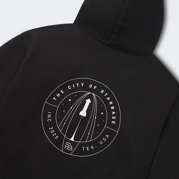 UNISEX STARBASE CITY PULLOVER HOODIE – SpaceX Store