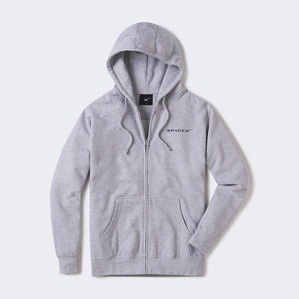 Spacex zipper hoodie store