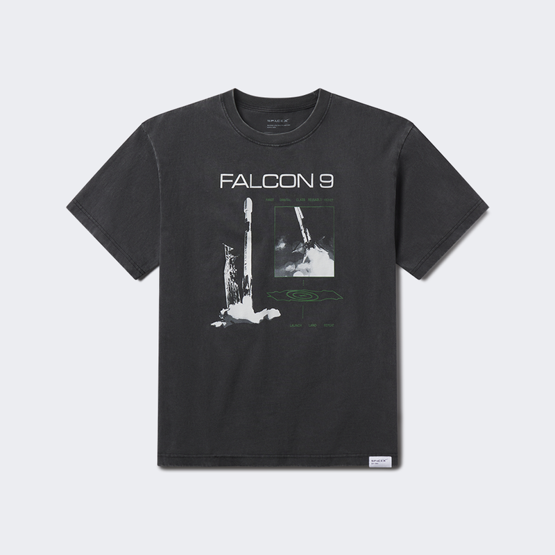 UNISEX SPACEX FALCON 9 VINTAGE T-SHIRT