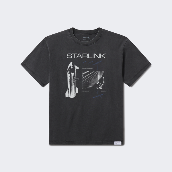 UNISEX SPACEX STARLINK VINTAGE T-SHIRT