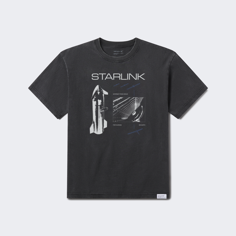 UNISEX SPACEX STARLINK VINTAGE T-SHIRT