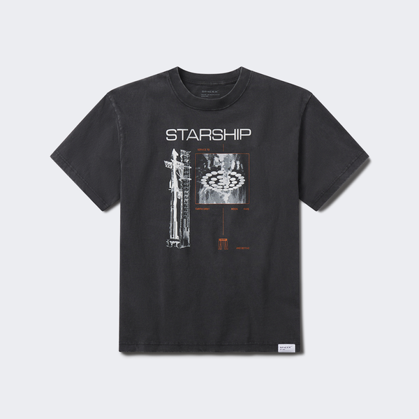 UNISEX SPACEX STARSHIP VINTAGE T-SHIRT