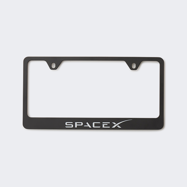 オークリーメタルステッカー用スタンド、、XXネームプレート SpaceX License Plate Frame – SpaceX Store