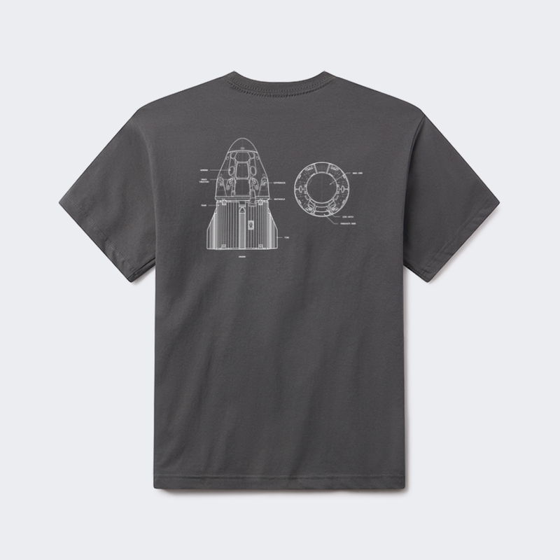 UNISEX DRAGON SCHEMATIC T-SHIRT