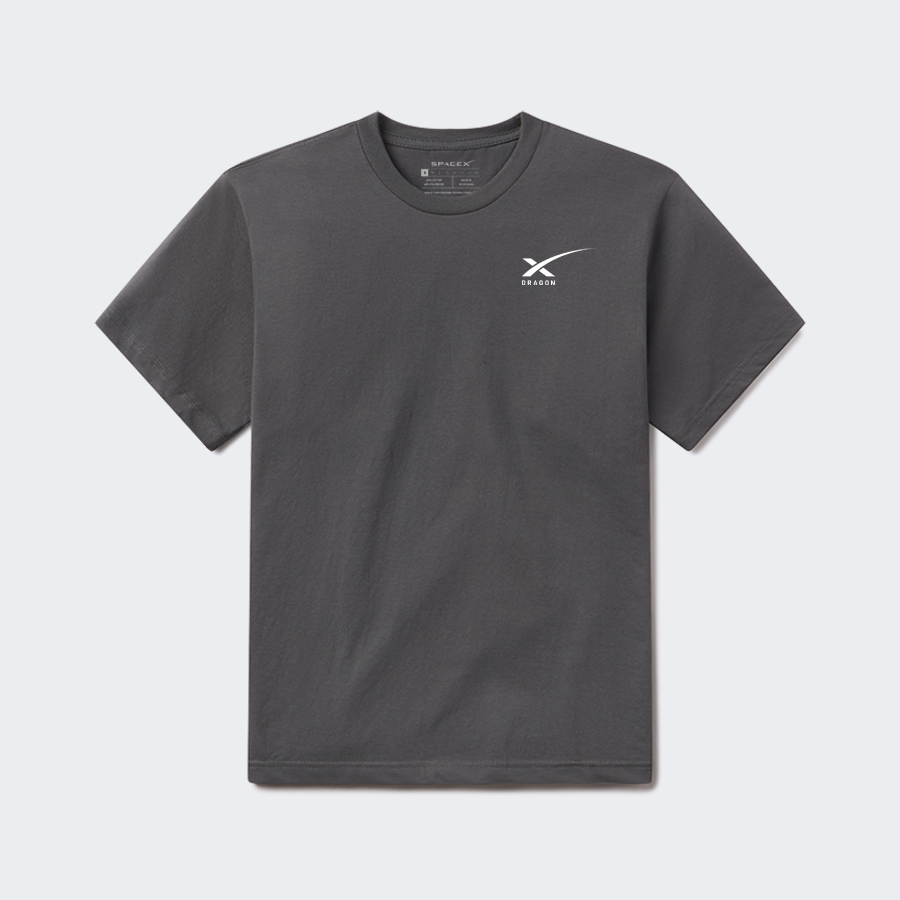 UNISEX DRAGON SCHEMATIC T-SHIRT – SpaceX Store