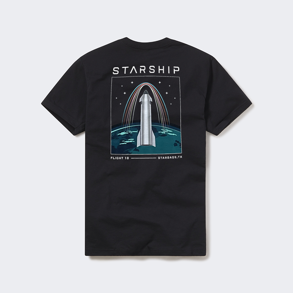 Unisex Starship Flight 10 T-Shirt
