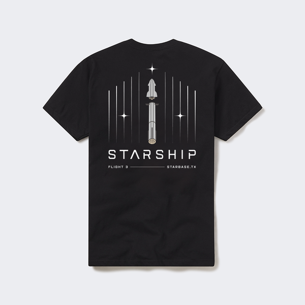 Unisex Starship Flight 3 T-Shirt