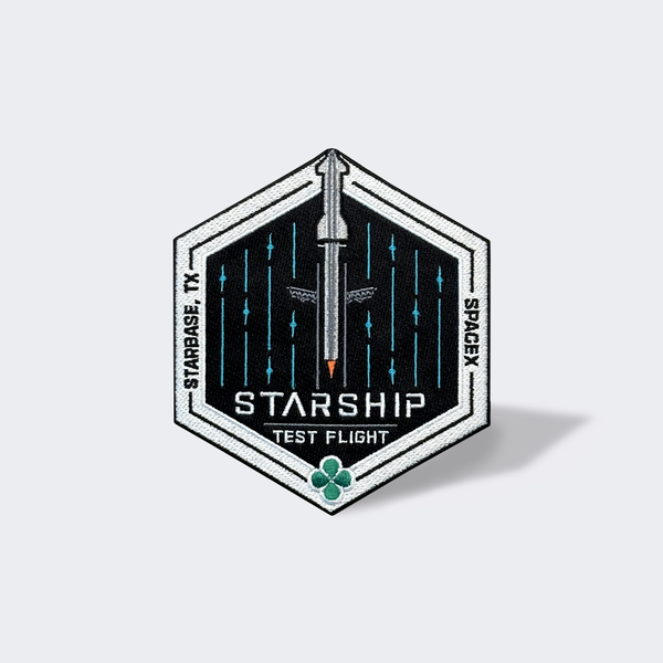 Starship Test Flight Mission Patch
