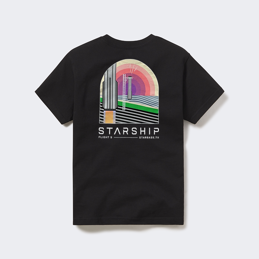 Kid's Starship Flight 9 T-Shirt – SpaceX Store