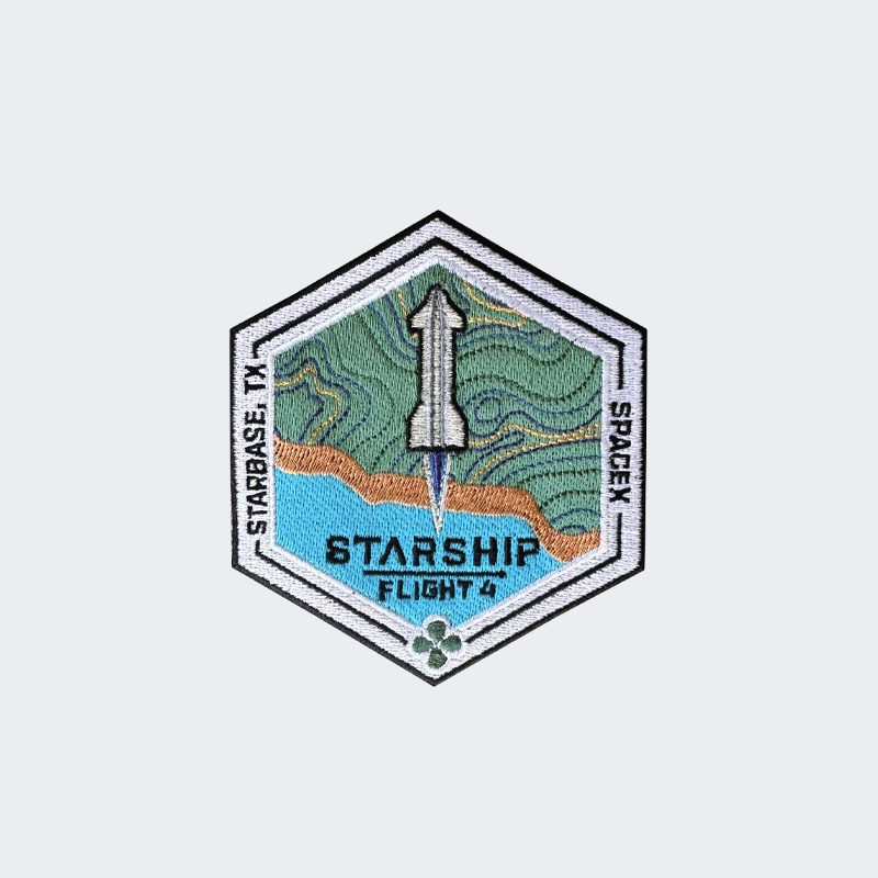 Starship Flight 4 Mission Patch – SpaceX Store