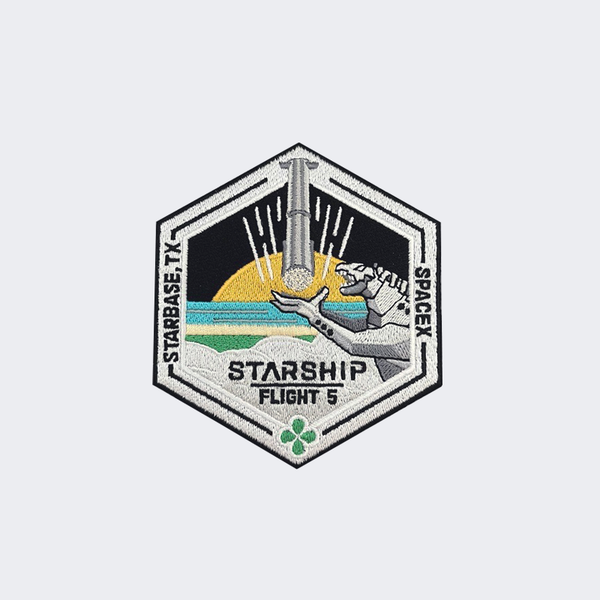 Starship Flight 5 Mission Patch