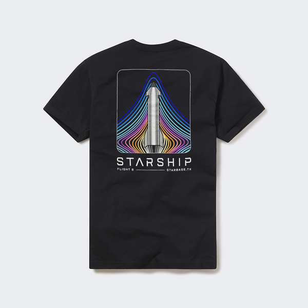 Unisex Starship Flight 8 T-Shirt