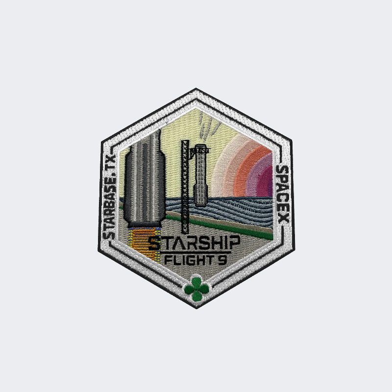 Starship Flight 9 Mission Patch