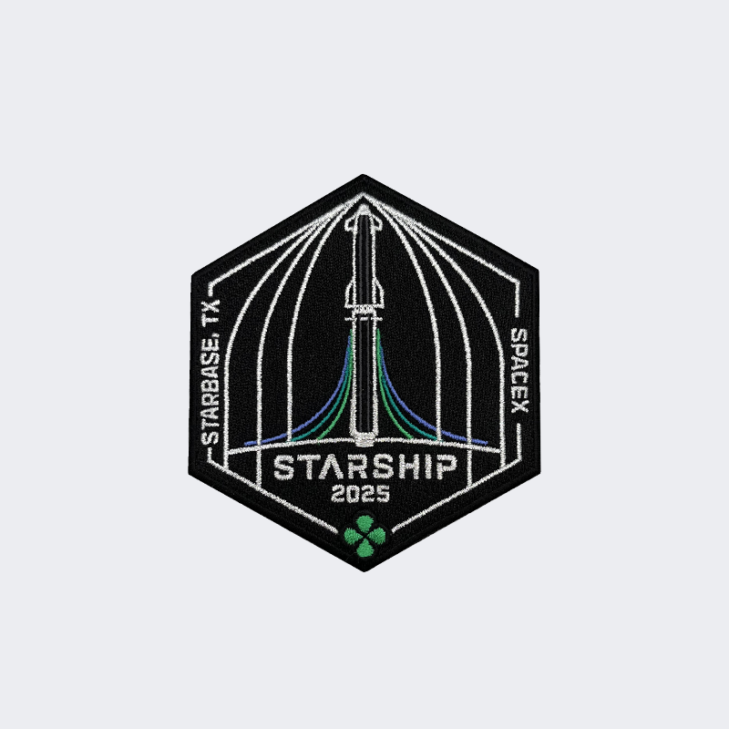 STARSHIP 2025 YEARLY MISSION PATCH