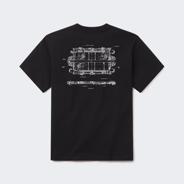 UNISEX STARLINK SCHEMATIC T-SHIRT