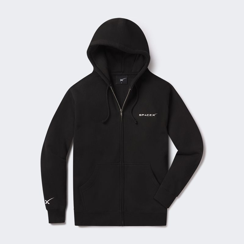 Unisex SpaceX Zipper Hoodie