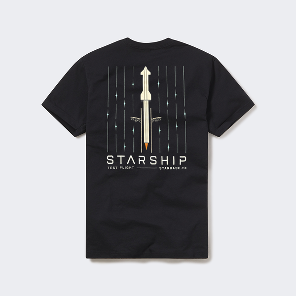 Unisex Starship Test Flight T-Shirt