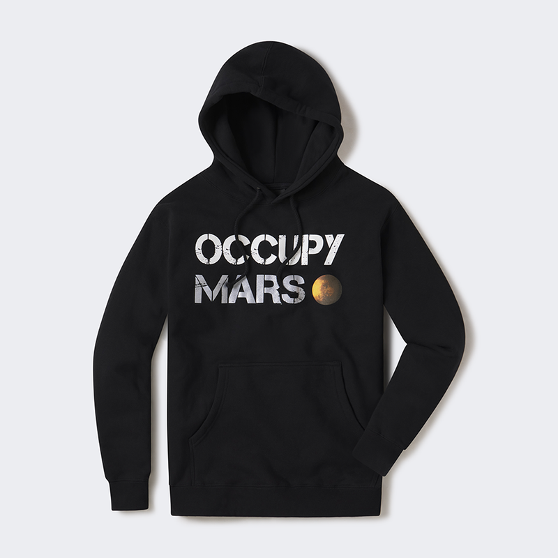 Unisex Occupy Mars Pullover Hoodie