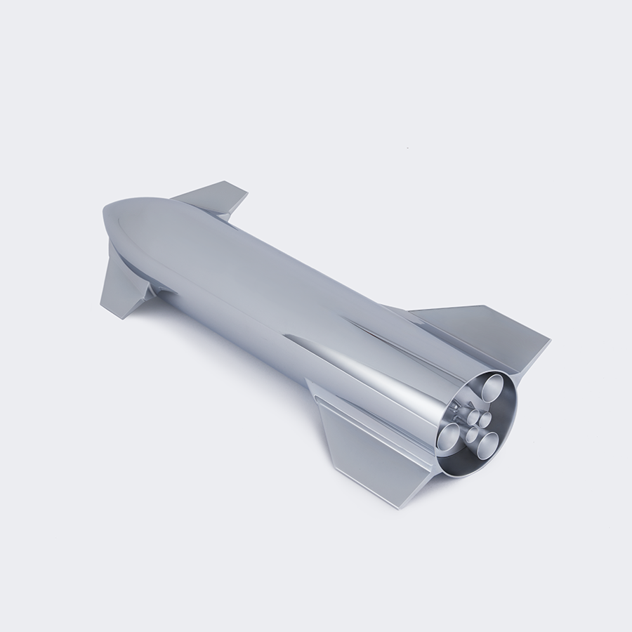 STARSHIP CHROME MODEL – SpaceX Store STARSHIP CHROME MODEL – SpaceX Store